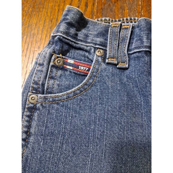 New Vintage Boys 5R Bugle Boy 1977 Brad Jr Elastic Waist Cotton Denim Blue Jeans - Picture 3 of 7